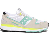 Saucony Azura Premium Leather Almond / Seafoam / Citrus | Men Azura