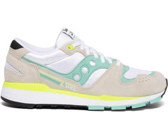 Saucony Azura Premium Leather Almond / Seafoam / Citrus | Men Azura