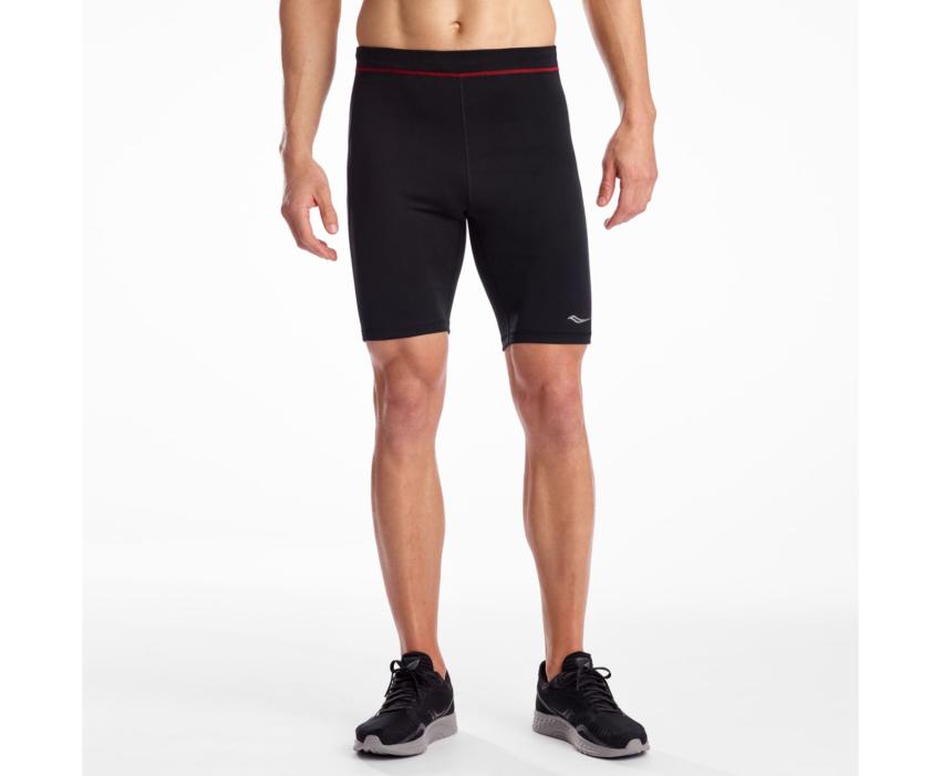 Saucony Bell Lap Short Black | Men Bottoms