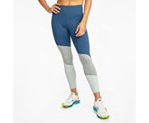 Saucony Beyond The Run Crop Ensign Blue | Women Bottoms