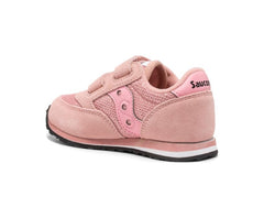 Saucony Big Kid's Big Kids Jazz Hook & Loop Sneaker Pink Metallic | Kids Running