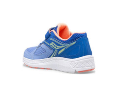 Saucony Big Kid's Cohesion 14 A/C Sneaker Blue / Coral | Kids Running