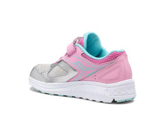 Saucony Big Kid's Cohesion 14 A/C Sneaker Pink / Silver | Kids Running