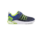 Saucony Big Kid's Flash Glow 2.0 Sneaker Navy / Green | Kids Running