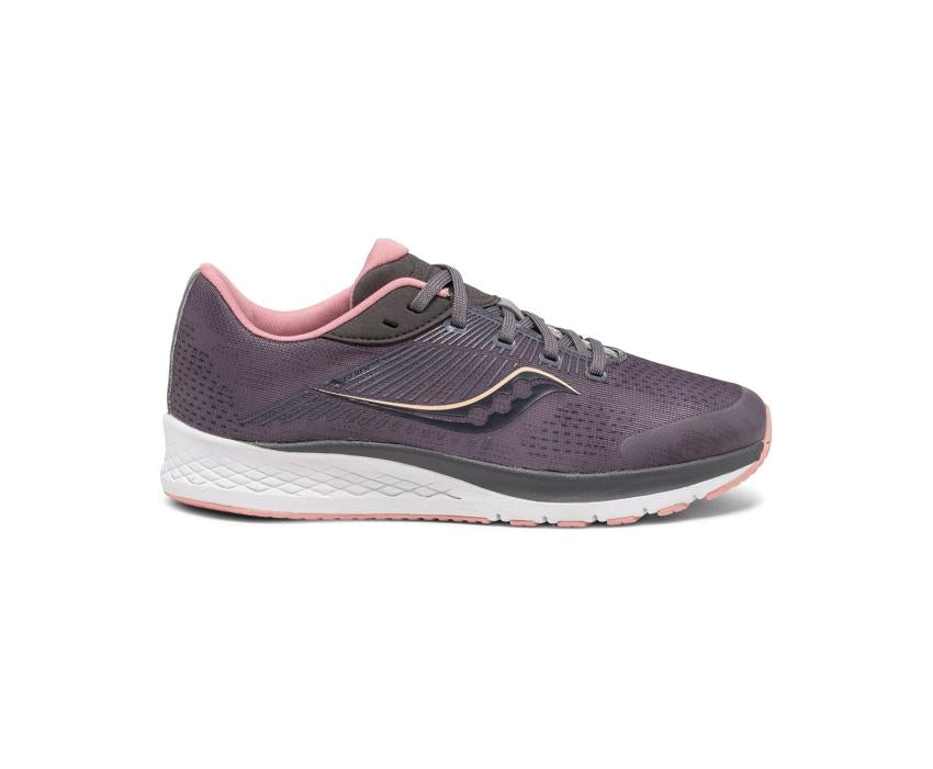 Saucony Big Kid's Guide 14 Sneaker Blush / Grey | Kids Running
