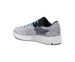 Saucony Big Kid's Guide 14 Sneaker Grey / Blue / Black | Kids Running