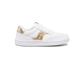 Saucony Big Kid's Jazz Court Sneaker White / Gold | Kids Running