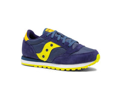 Saucony Big Kid's Jazz Original Sneaker Navy / Green / Yellow | Kids Running