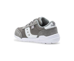 Saucony Big Kid's Jazz Riff Sneaker Grey / White Blue | Kids Running