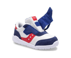 Saucony Big Kid's Jazz Riff Sneaker Red / White / Blue | Kids Running