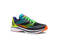 Saucony Big Kid's Kinvara 12 Sneaker Black / Green | Kids Running
