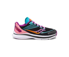 Saucony Big Kid's Kinvara 12 Sneaker Black / Pink | Kids Running