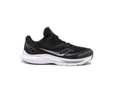Saucony Big Kid's Kinvara 12 Sneaker Black / White | Kids Running