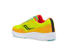 Saucony Big Kid's Ride 13 Sneaker Citron / Mutant | Kids Running