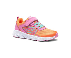 Saucony Big Kid's Wind A/C Sneaker Pink / Coral | Kids Running