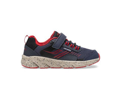Saucony Big Kid's Wind Shield A/C Sneaker Navy / Red | Kids Running