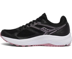 Saucony Cohesion 14 Wide Black / Pink | Women Wide Widths
