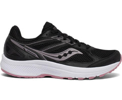 Saucony Cohesion 14 Wide Black / Pink | Women Wide Widths