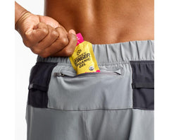 Saucony Doubleback 7" 2-1 Short Castlerock | Men Bottoms