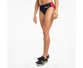 Saucony Elite Brief Black / Red | Women Bottoms