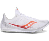 Saucony Endorphin 3 White / Vizired | Women Running