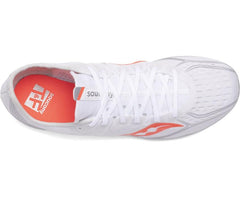 Saucony Endorphin 3 White / Vizired | Women Running