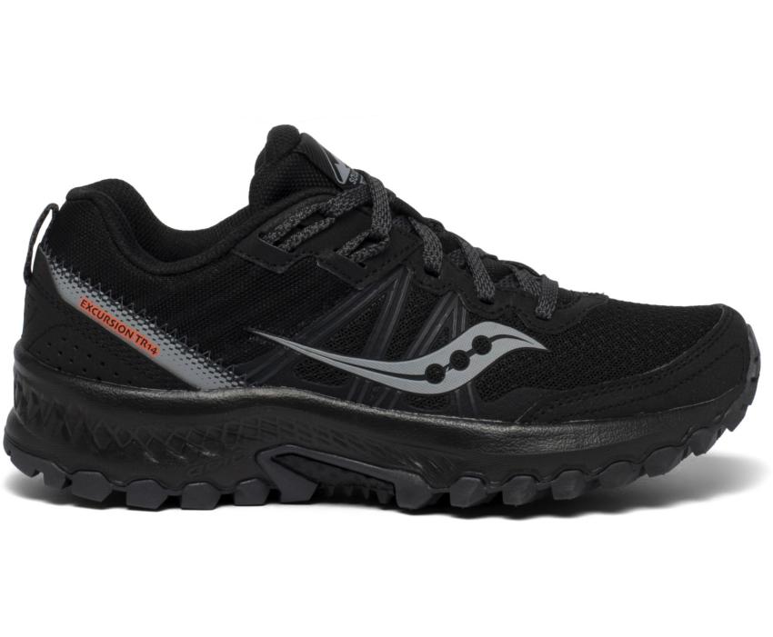 Saucony Excursion TR14 Wide Black / Charcoal | Women Wide Widths