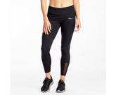 Saucony Fortify 7/8 Tight Black | Women Bottoms