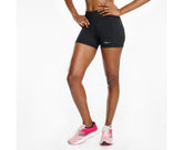Saucony Fortify Hot Short Black | Women Bottoms