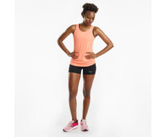 Saucony Fortify Hot Short Black | Women Bottoms
