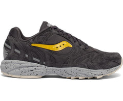 Saucony Grid Azura 2000 Black / Crystal / Yellow | Men/Women Originals