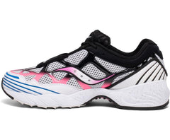 Saucony Grid Web White / Pink / Blue | Men/Women Grid