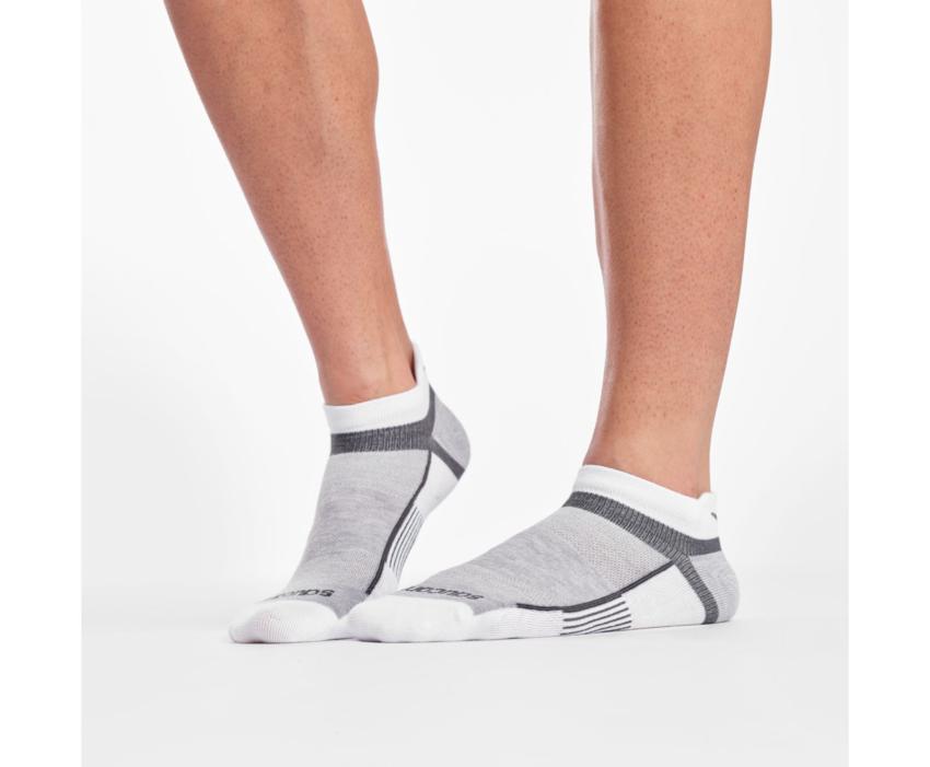 Saucony Inferno Liteweight 3-Pack Socks White | Men/Women Socks