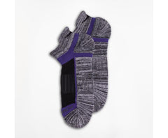 Saucony Inferno No Show Tab 3-Pack Socks Black / Grey Assorted | Men/Women Socks