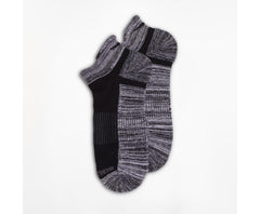 Saucony Inferno No Show Tab 3-Pack Socks Black / Grey Assorted | Men/Women Socks