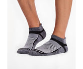 Saucony Inferno No Show Tab 3-Pack Socks Black / White / Marl | Men/Women Socks