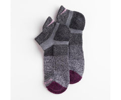 Saucony Inferno No Show Tab 3-Pack Socks Pink Assorted | Men/Women Socks