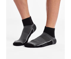 Saucony Inferno Quarter 3-Pack Socks Black | Men/Women Socks