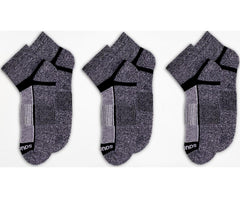 Saucony Inferno Quarter 3-Pack Socks Black White Twist | Men/Women Socks