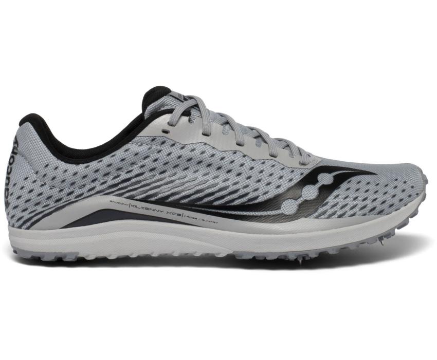 Saucony Kilkenny XC8 Spike Alloy / Black | Men Running
