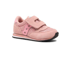Saucony Little Kid's Baby Jazz Hook & Loop Sneaker Pink Metallic | Kids Running