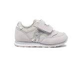 Saucony Little Kid's Baby Jazz Hook & Loop Sneaker Silver Metallic | Kids Running
