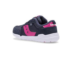 Saucony Little Kid's Jazz Riff Sneaker Navy / Magenta | Kids Running