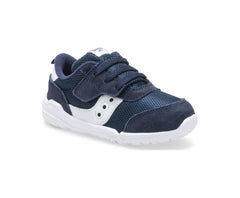 Saucony Little Kid's Jazz Riff Sneaker Navy / White | Kids Running