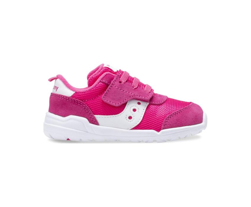 Saucony Little Kid's Jazz Riff Sneaker Pink / White | Kids Running