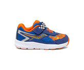 Saucony Little Kid's Ride 10 Jr. Sneaker Blue / Flame | Kids Running
