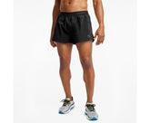 Saucony Outpace 2.5" Split Short Black | Men Bottoms