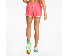 Saucony Outpace 3" Short Calypso Coral | Women Bottoms