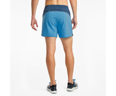 Saucony Outpace 5" Short Bonnie Blue | Men Bottoms