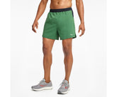 Saucony Outpace 5" Short Greener Pastures | Men Bottoms
